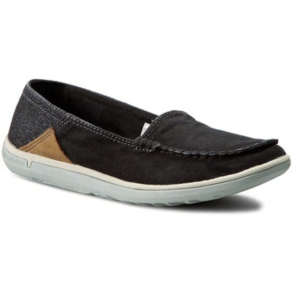 Merrell Black and Tan Loafers